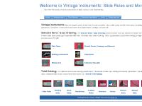 Vintage Instruments: Slide Rules and More