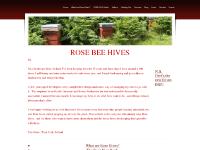 ROSE BEE HIVES - Home ROSE BEE HIVES - Home