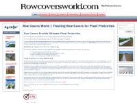 rowcoversworld.com row covers, floating row covers, row cover rowcoversworld.com row covers, floating row covers, row cover