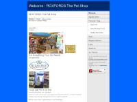 roxfordsthepetshop.co.uk Pet Shop for pet foods and accessories for dogs. cats and other small furry pets
