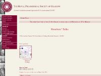 The Royal Philosophical Society of Glasgow