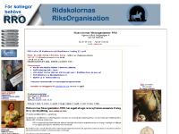 Ridskolornas Riksorganisation RRO Ridskolornas Riksorganisation RRO