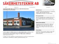 Säkerhetsteknik AB Säkerhetsteknik AB