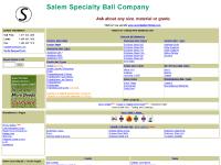 Salem Specialty Ball Company - Home Page Salem Specialty Ball Company - Home Page
