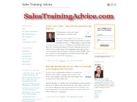 salestrainingadvice.com sales training,selling,sales trainer