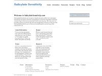 Salicylate Sensitivity - Home - All about salicylates and salicylate sensitivity Salicylate Sensitivity - Home - All about salicylates and salicylate sensitivity