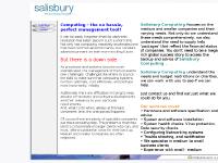 salisburypro.co.uk IT projects service support help technical windows citrix