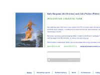 Sally Bargman & John Parker INTEGRATED CREATIVE TEAM Sally Bargman & John Parker INTEGRATED CREATIVE TEAM