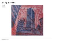 Sally Brooks - artist and printmaker: Sally Brooks