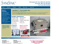 Portable Sinks | Portable Sink | Stand Alone | Temporary | SaniSink.com Portable Sinks | Portable Sink | Stand Alone | Temporary | SaniSink.com