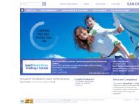 liten sanofipasteur.ca skärmbild liten sanofipasteur.ca skärmbild