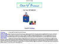 Tote Bags, Promotional Tote Bags