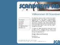 scandvent.se Företaget, Produkter, Datablad