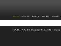 scanlux.se Startsida, Emballage, Eget tryck scanlux.se Startsida, Emballage, Eget tryck