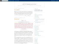 scatteredseeds.blogspot.com 9:08 PM, 6:45 AM, 5:06 AM