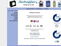 Transformatoren Schaffer: Startseite
