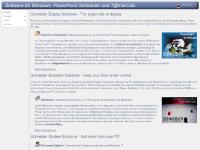 Software for Windows: PowerPoint Scheduler and T@imeCalc Software for Windows: PowerPoint Scheduler and T@imeCalc