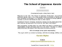 The School of Japanese Karate