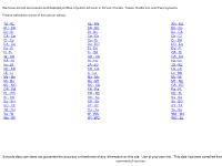 School Test Results, Detailed Profiles