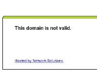 Domain Not Valid Domain Not Valid