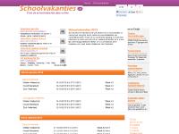 schoolvakanties.nl Schoolvakanties.nl, Zomervakantie, Kerstvakantie