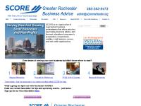 scorerochester.org How to start a small business, Help for startups, Free counseling