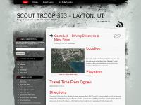  Scout Troop 353 – Layton, UT, Campouts, Hiking