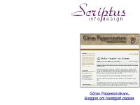 statistik för scriptus - Scriptus f