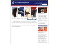seatingconcepts.com SEATING CONCEPTS, Worship Seating, Education Fixed Seating
