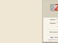 Zimbra Collaboration Suite Log In