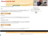 securedloanspoorcredit.co.uk secured loans poor credit