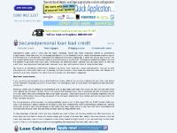 Securedpersonal loan bad credit Securedpersonal loan bad credit
