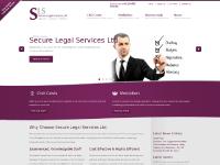 Secure Legal Services - Civil Costs, Litigation, Mediation - +44(0)1543 492135
