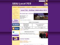 Welcome to SEIU Local 722 Welcome to SEIU Local 722