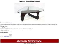 Noguchi Glass Table Noguchi Glass Table