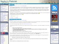 Sephy's Platzish Sephy's Platzish