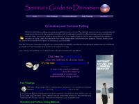 Serena's Guide to Divination and Fortune Telling. An informative, funny and unusual guide to divination and fortune-telling including free instant readings using dice, dominoes, chien tung and mahjong. Find out how to use palmistry, face reading, body rea Serena's Guide to Divination and Fortune Telling. An informative, funny and unusual guide to divination and fortune-telling including free instant readings using dice, dominoes, chien tung and mahjong. Find out how to use palmistry, face reading, body rea