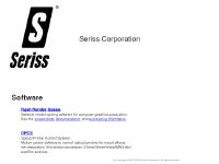 seriss.com networking software, network queue, network render queue seriss.com networking software, network queue, network render queue