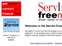 Welcome to the ServInt FreeNet
