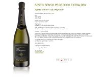 statistik för sestosenso - Sesto Senso Prosecco Extra Dry statistik för sestosenso - Sesto Senso Prosecco Extra Dry