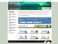 Grand Canyon North America, Great Barrier Reef in Oceania, Mount Everest in Asia, Paricutin Volcano in North America Grand Canyon North America, Great Barrier Reef in Oceania, Mount Everest in Asia, Paricutin Volcano in North America