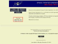 Space Frontier Operations - Home Page