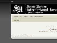 Sound Horizon International Forum &bull; Index page