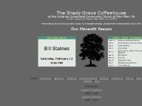 shadygrovecoffeehouse.com folk music Richmond, VA Shady Grove Coffeehouse