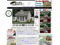 Amish Storage Sheds, Wood Sheds, Vinyl Storage Shed Kit, Prefab Vinyl Garages PA, Garden Sheds and Barns, Two Story Barns, Portable Shed Delaware, Portable Chicken Coops, Outbuildings