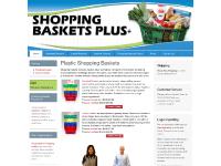 Plastic Shopping Baskets for Retail Stores | Shopping Baskets Plus
