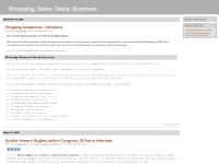 Shopping. Sales. Deals. Business