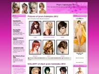 Prom hairstyles 2012