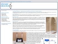 showerdoctor.com planning a shower, choosing a shower, installing a shower