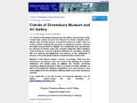 Home Page of the Friends of Shrewsbury's Borough Museums Home Page of the Friends of Shrewsbury's Borough Museums